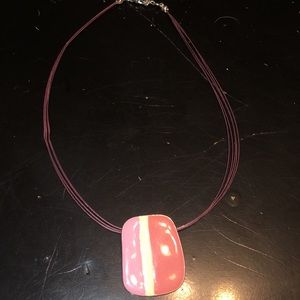 Pink Statement necklace